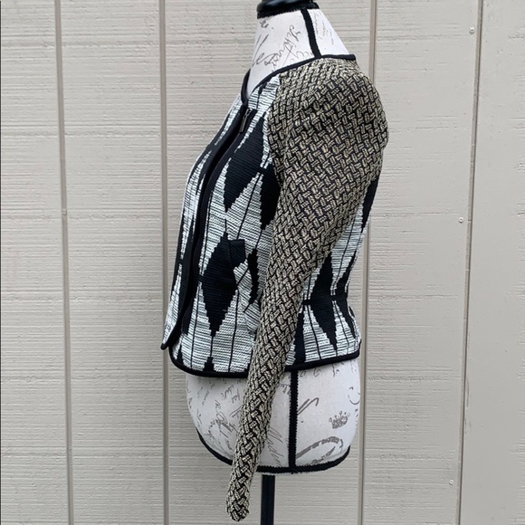 Rachel RACHEL ROY at ease black pearl jacket - Picture 5 of 16